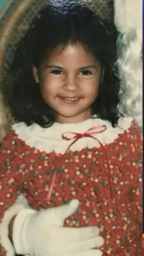 Paula as a baby